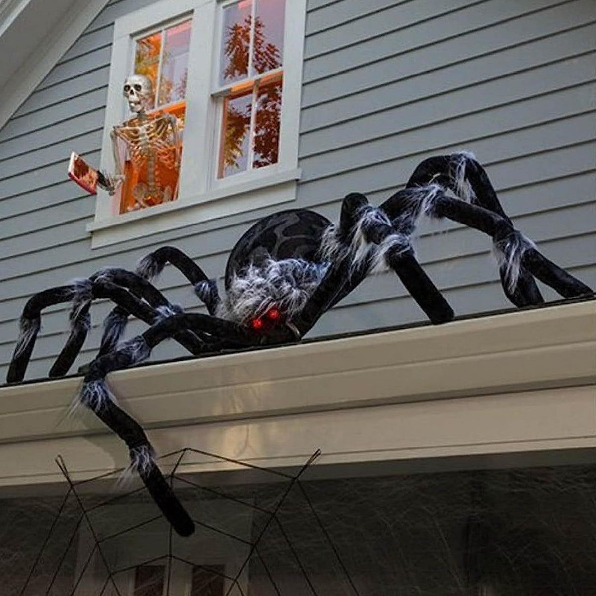 Halloween Decoration Simulation Plush Spider | Magic Stories