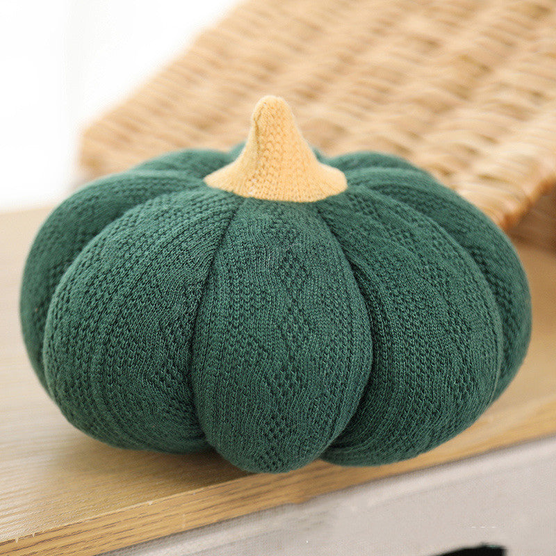 Pumpkin Round Silk Plush Pillow | Magic Stories