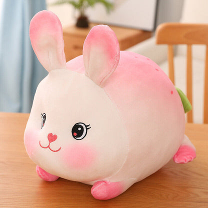 Household Lovely Strawberry Rabbit Plush Toy | Magic Stories