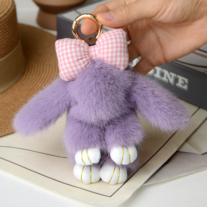 Cartoon Plush Bunny Keychain Pendant | Magic Stories