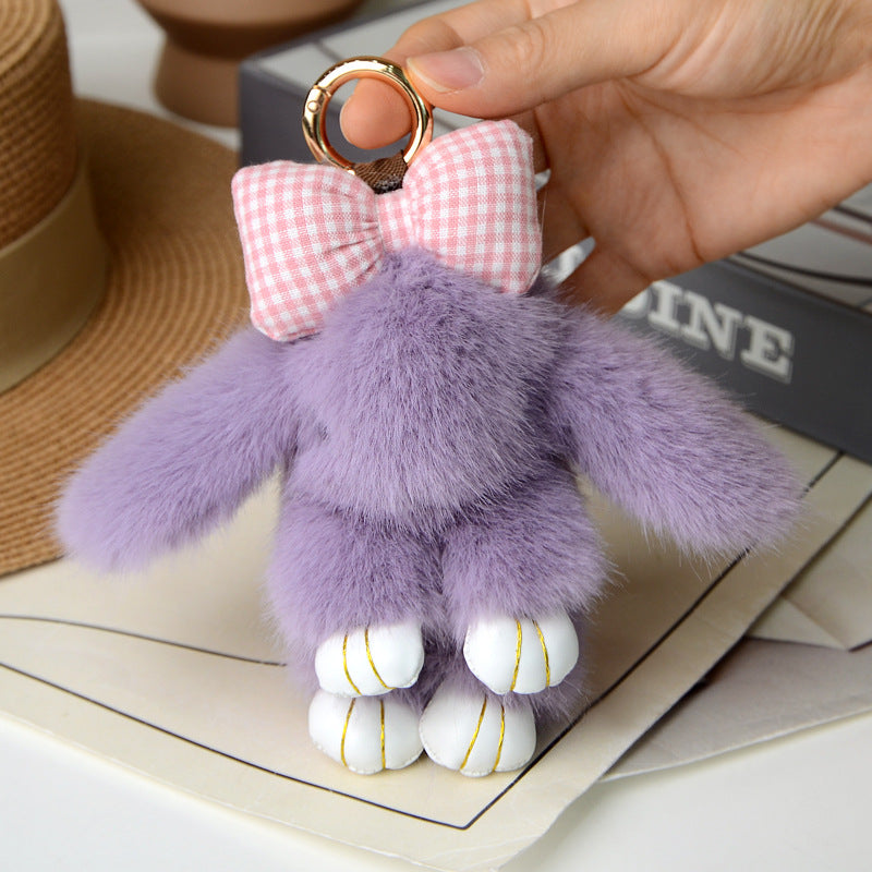 Cartoon Plush Bunny Keychain Pendant | Magic Stories