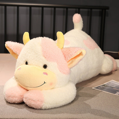 Cute Lying Cow Pillow Plush Toy Doll | Magic Stories