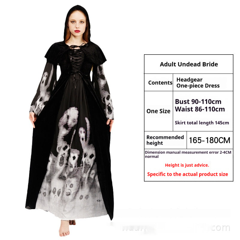 Halloween Costume Witch Vampire Dress Up Party — detail