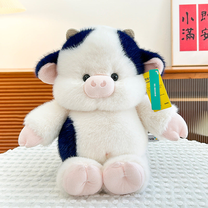 Plush Toy Cute Elephant Doll Fox Cow — detail