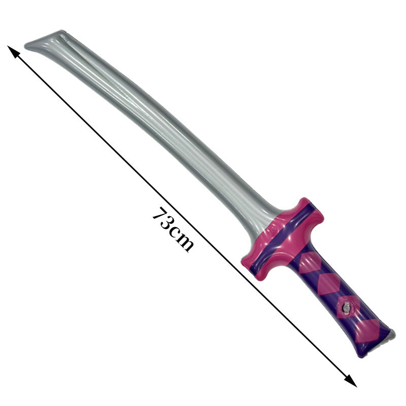 Inflatable Thickened Laser Sword Toy — side view