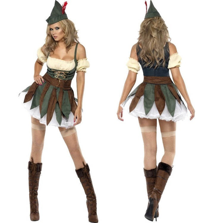 Greek Goddess of War Halloween Costume — side view