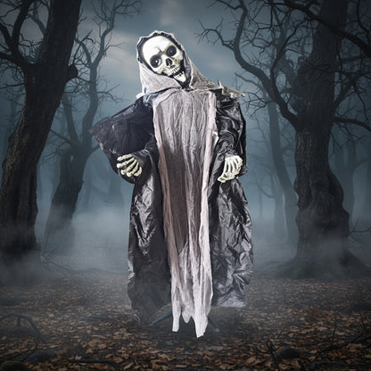 Halloween Grim Reaper Animated Decorative Prop