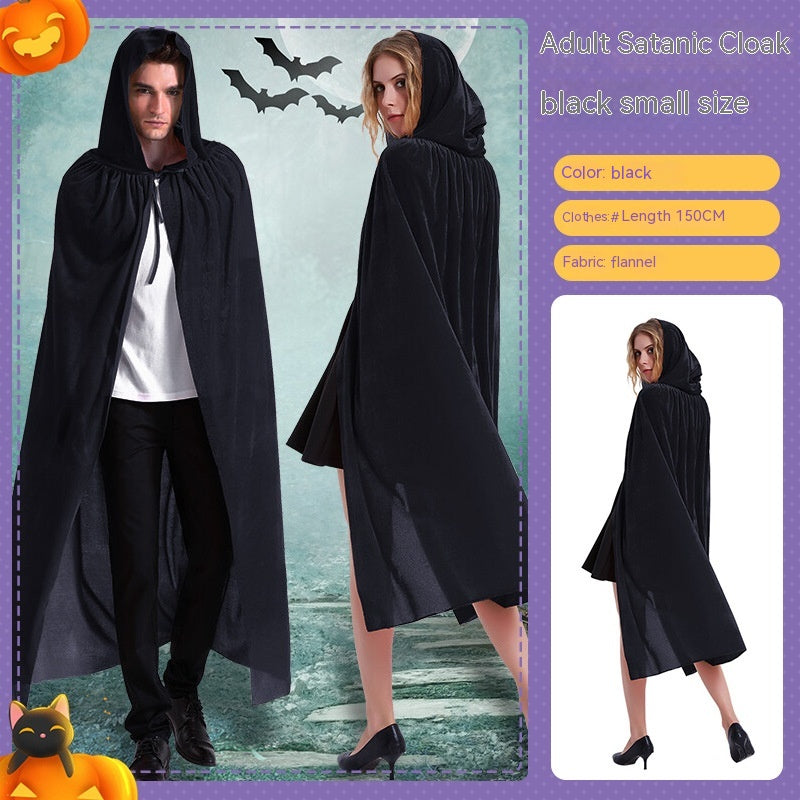 Halloween Costume Play Vampire Suit — back view