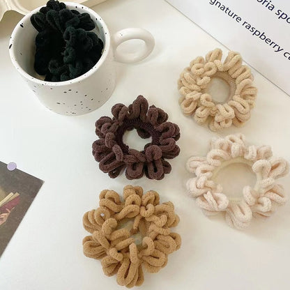 Autumn Winter Milk Coffee Plush Claw Clip | Magic Stories