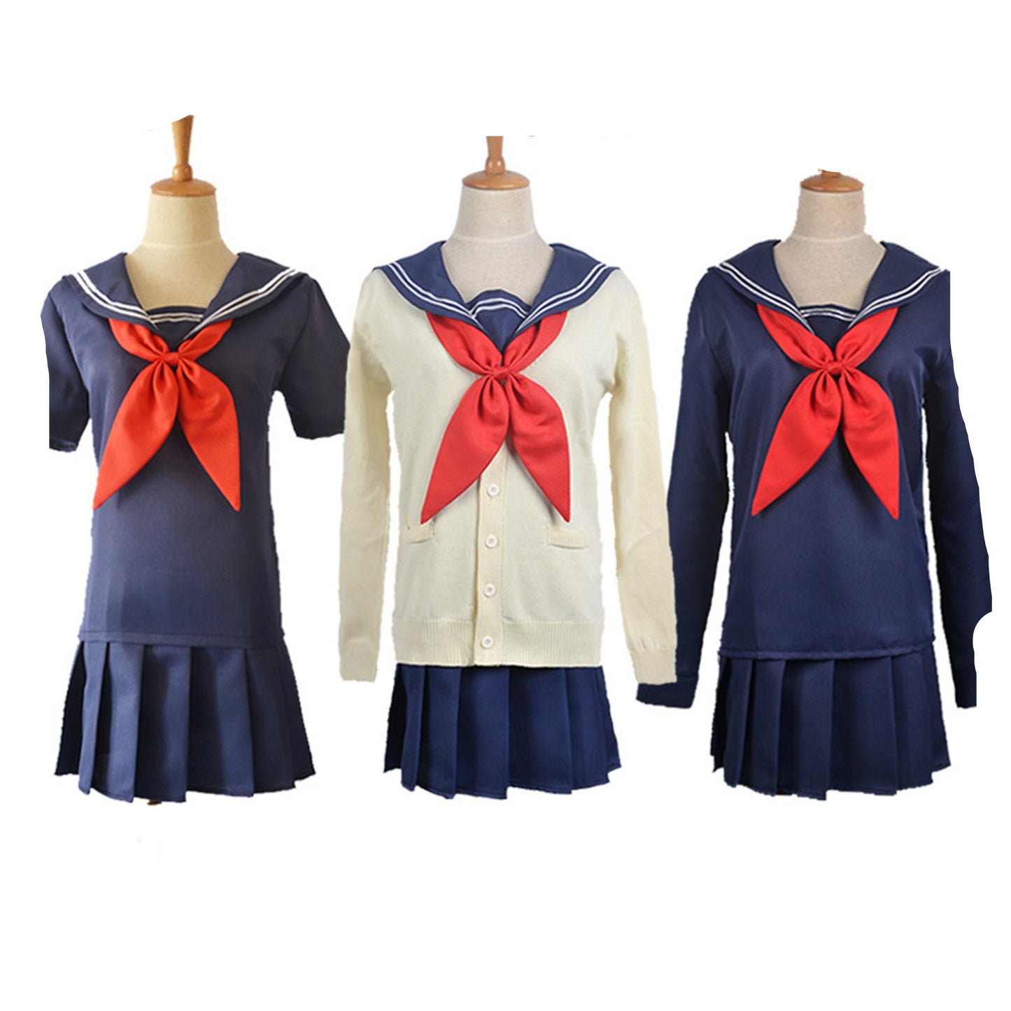 Cosplay Costume Sailor Suit Preppy Style JK — detail