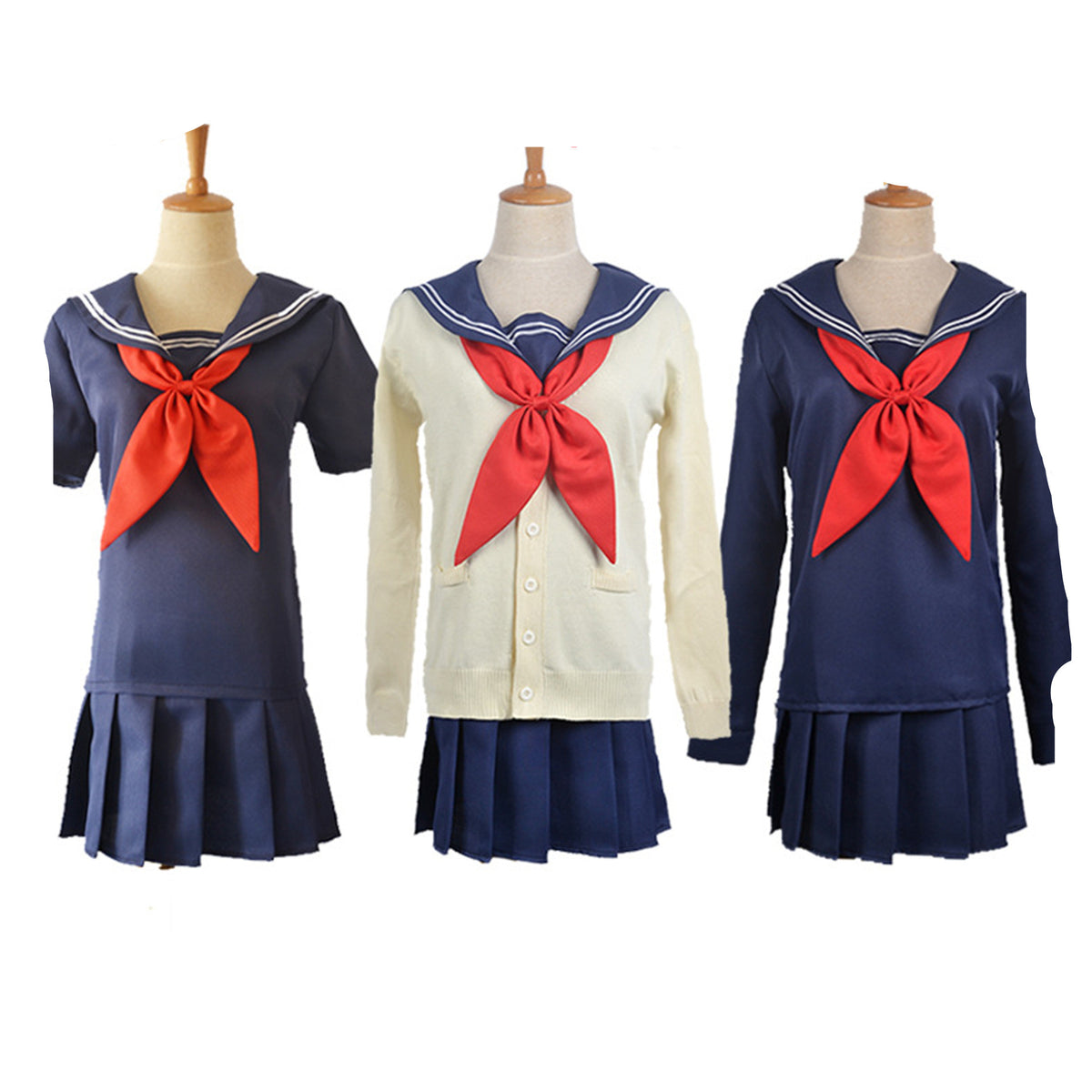 Cosplay Costume Sailor Suit Preppy Style JK — detail