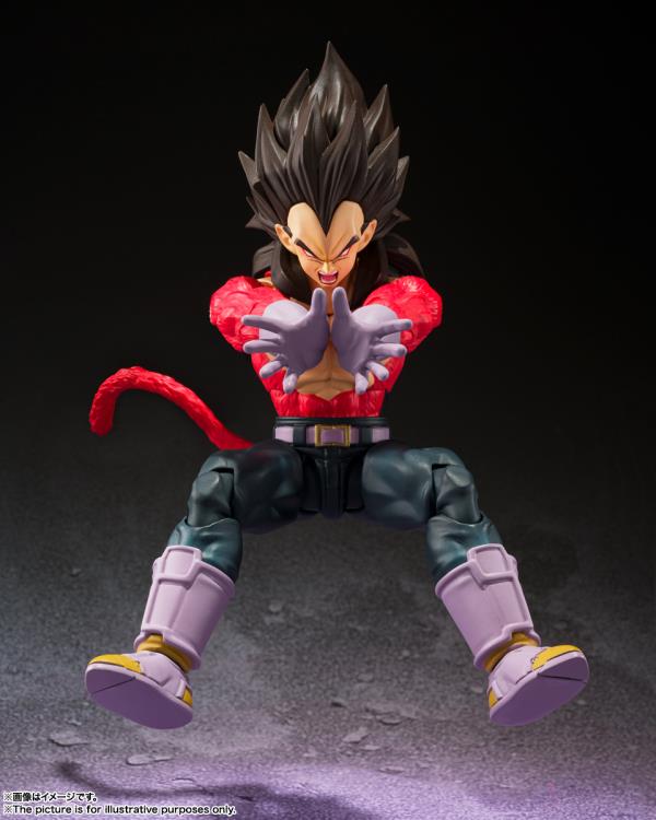 Dragon Ball GT S.H.Figuarts Super Saiyan 4 Vegeta — detail