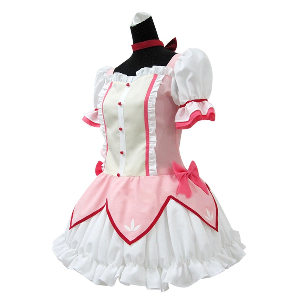 Madoka Magica Cosplay Costume - Anime — back view