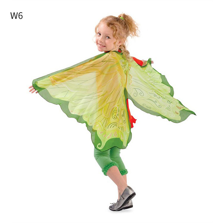 Children Performance Costume Props Angel Wings — scale reference