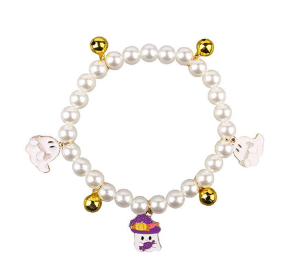 Pet Pearl Necklace Halloween - Magic Stories