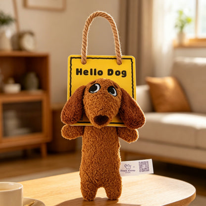 Plush Stuffed Toy, Working Dachshund, Bag | Magic Stories