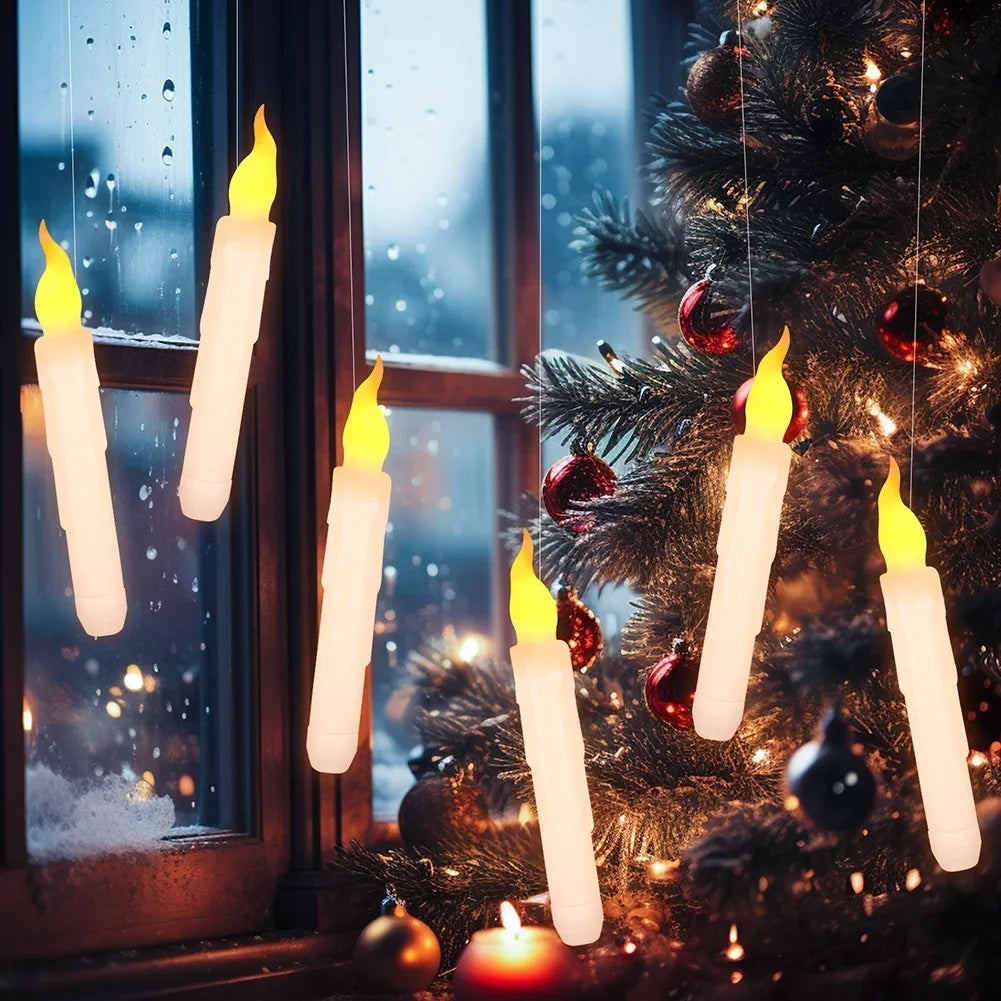 Halloween Floating LED Candles with Magic Wand — detail