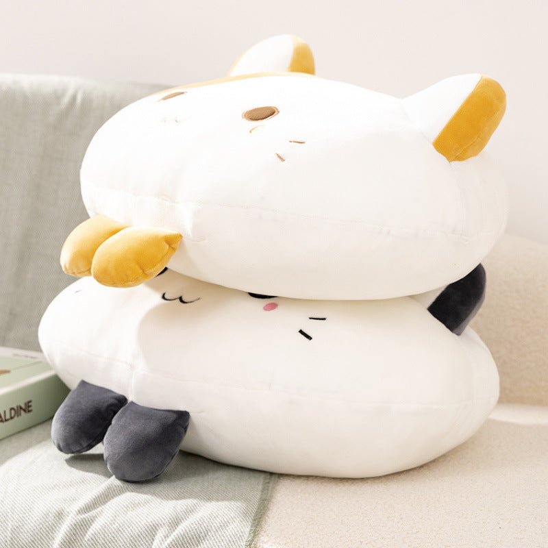 Soft Body Lazy Cat Animal Pillow Doll Plush Toys — scale reference