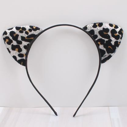 New Glitter Flocking Cat Ears Headband | Magic Stories