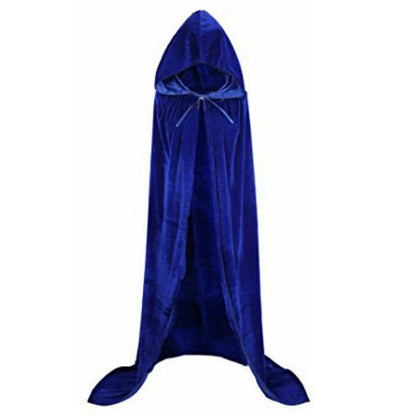 Halloween Hooded Velvet Cloak Robe Medieval | Magic Stories