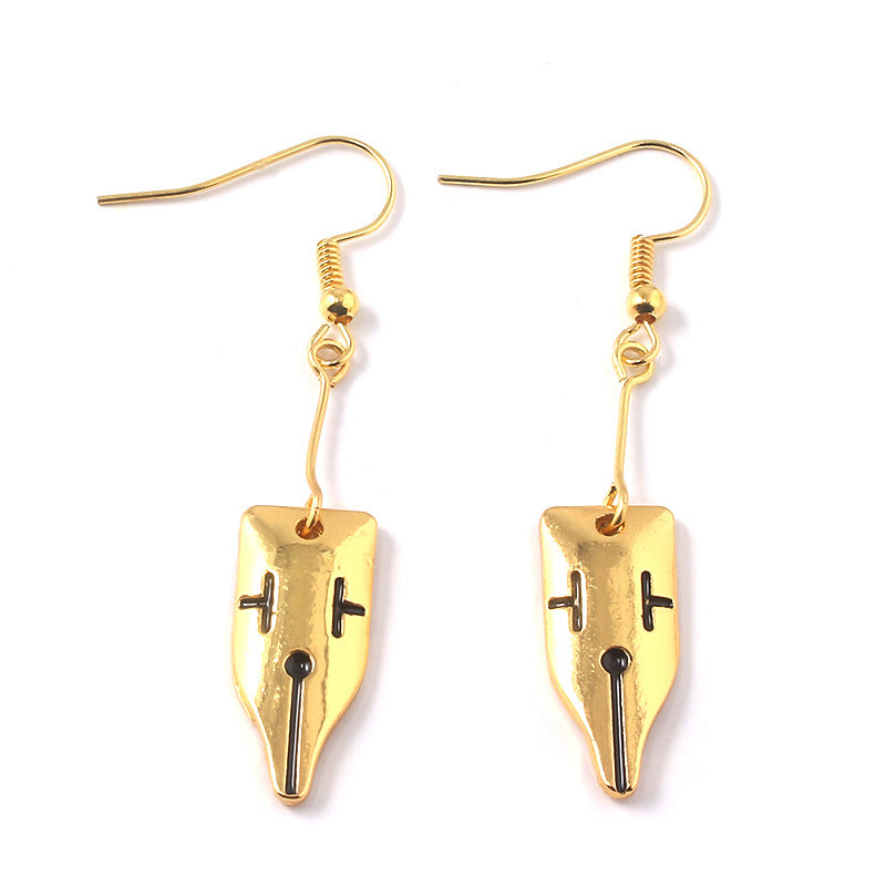 Plastics Earrings Anime Cosplay Periphery — side view