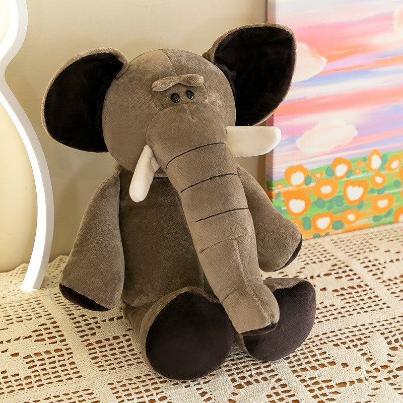 Cute Raccoon Elephant Sleeping Plush Doll | Magic Stories