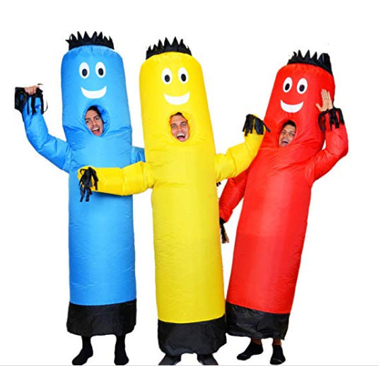 Halloween Costume Inflatable Clothing Costume — side view