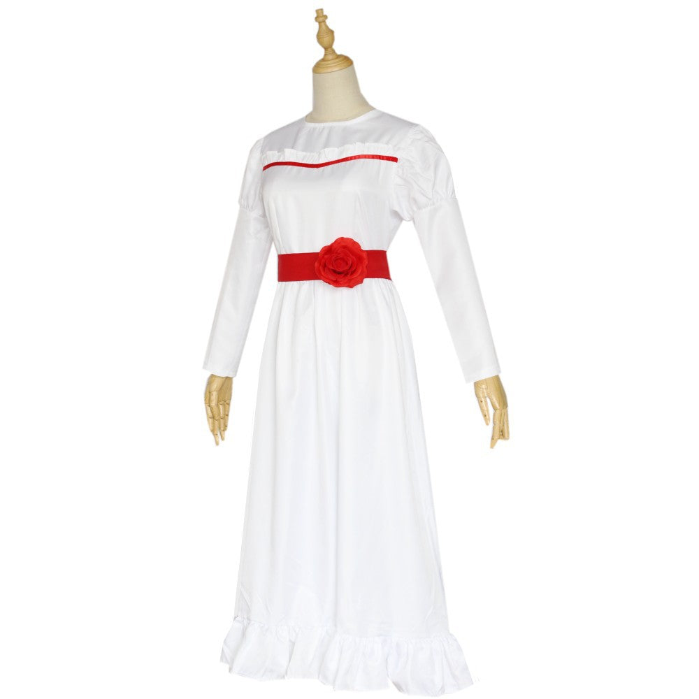 Halloween Horror White Dress Cosplay Costume | Magic Stories
