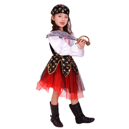 Halloween Children's Pirate Costume Costume — side view
