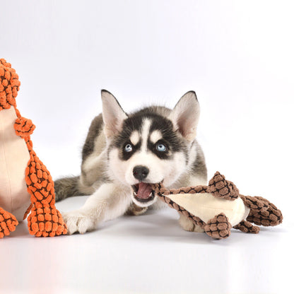 Cartoon Dinosaur Doll Pet Plush — side view