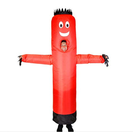 Halloween Costume Inflatable Clothing Costume — in use