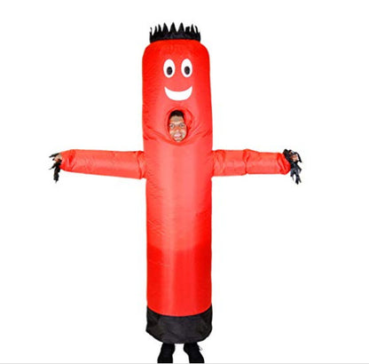 Halloween Costume Inflatable Clothing Costume — in use