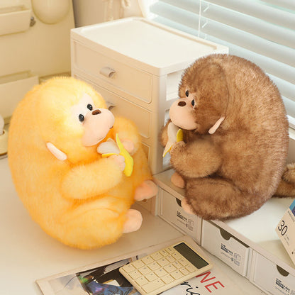 Cute Golden Monkey Plush Toy | Magic Stories