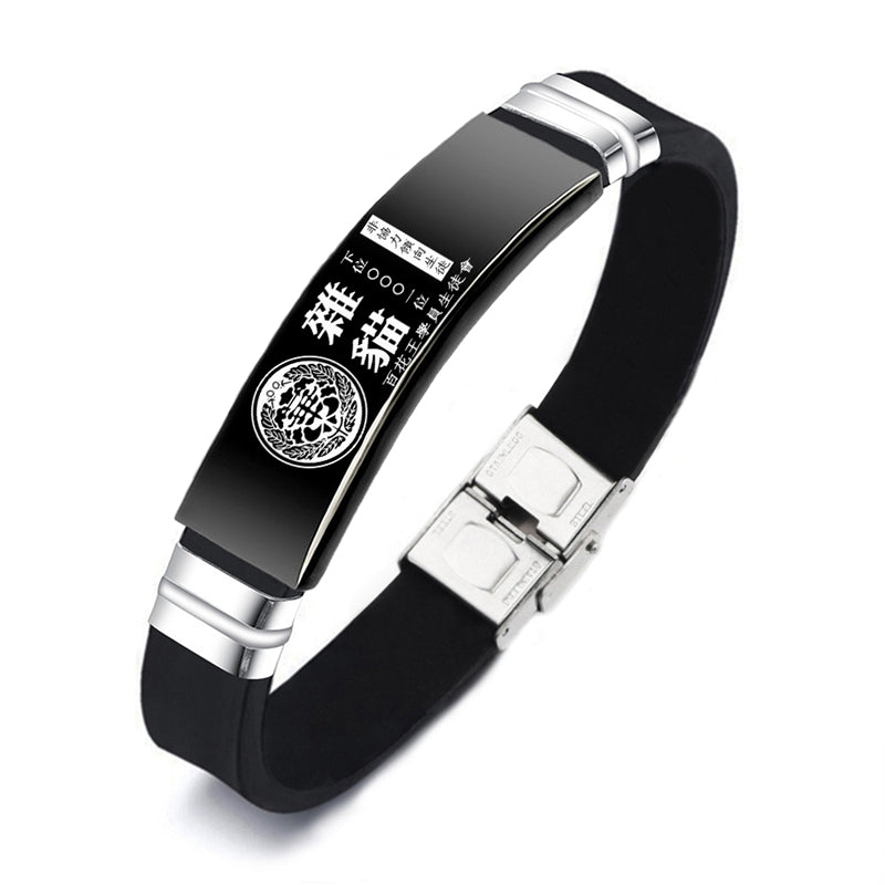 Japanese Anime Kakegurui Bracelets Jewelry — back view