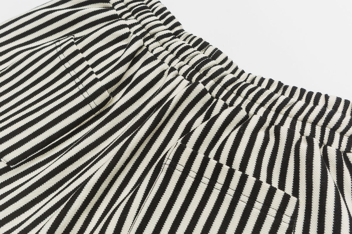 Harajuku Vintage Stripe Casual Shorts | Magic Stories