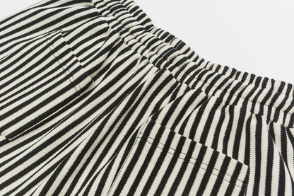 Harajuku Vintage Stripe Casual Shorts | Magic Stories