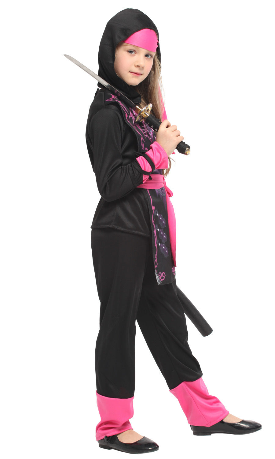 Halloween Cosplay Costume Children's Samurai Costume — detail