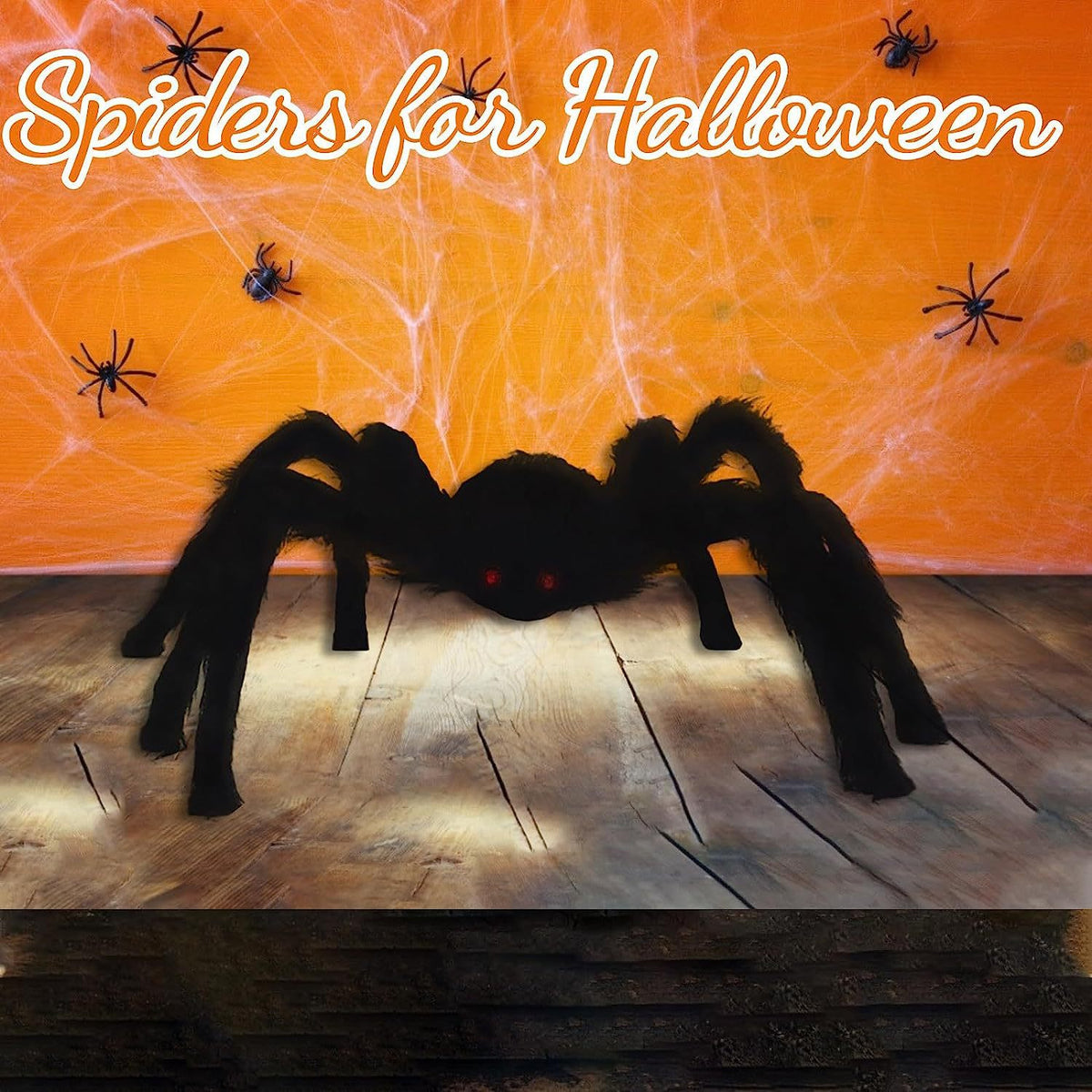 Halloween Decoration Simulation Plush Spider | Magic Stories