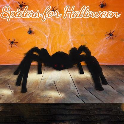 Halloween Decoration Simulation Plush Spider | Magic Stories