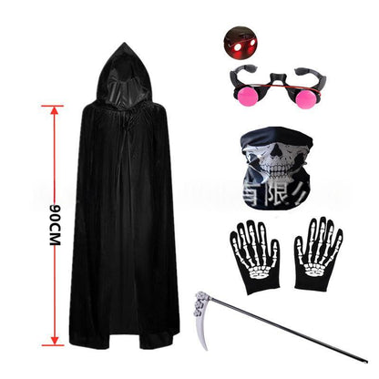 The Red-eyed Grim Reaper Wears A Halloween | Magic Stories