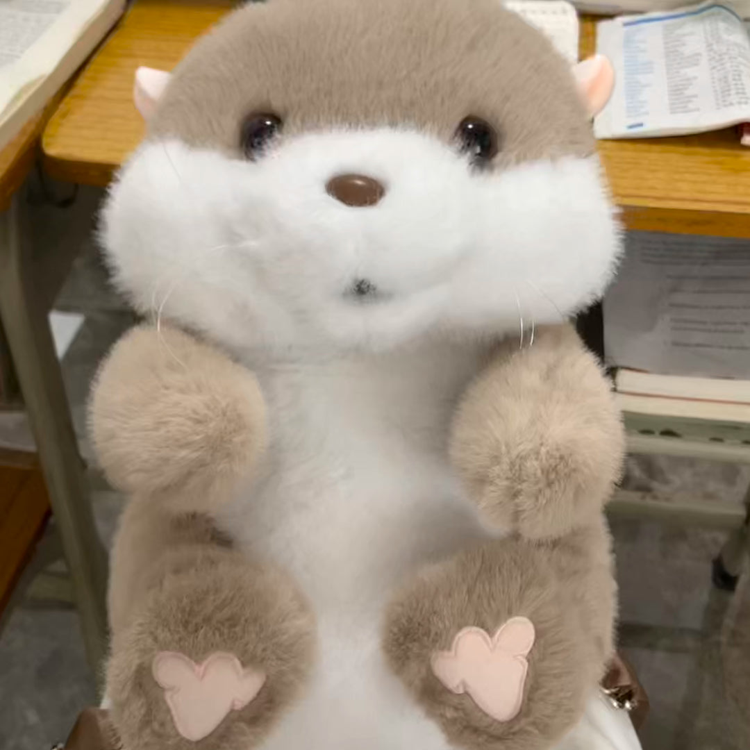 Household Portable Cute Otter Plush Toy Doll | Magic Stories