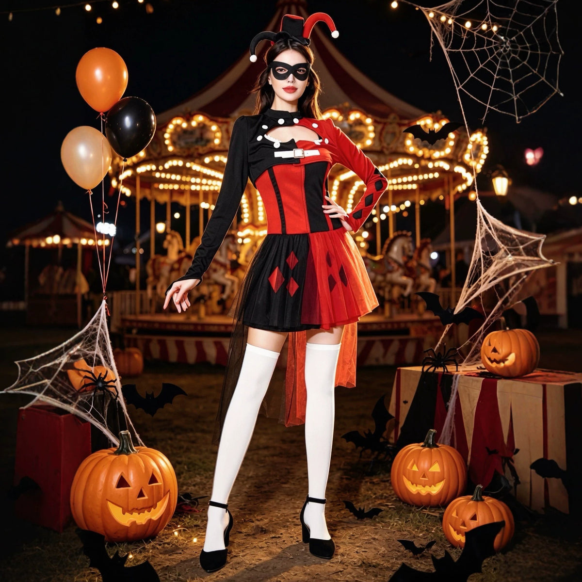 Halloween Circus Clown Stage Costume | Magic Stories