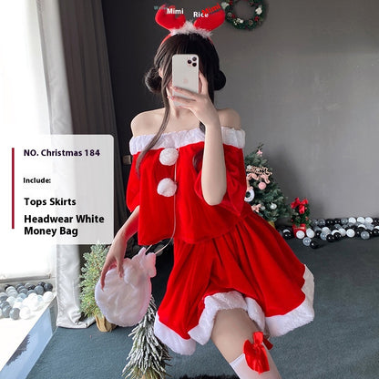 Christmas Uniform Suit Bunny Cos Costume | Magic Stories