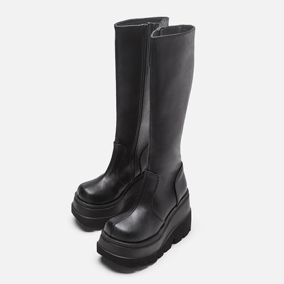 Gothic Platform Boots Biker Boots | Magic Stories