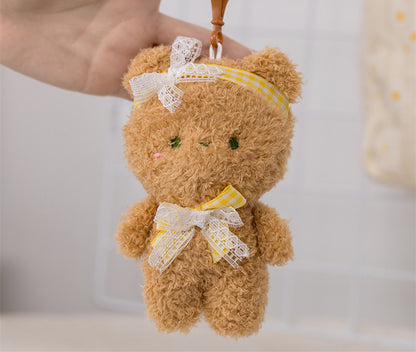 Plush Doll Lolita Bear Bag Charm Keychain | Magic Stories