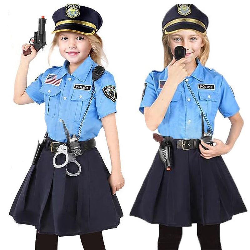 Halloween Costume Children Police Uniform | Magic Stories