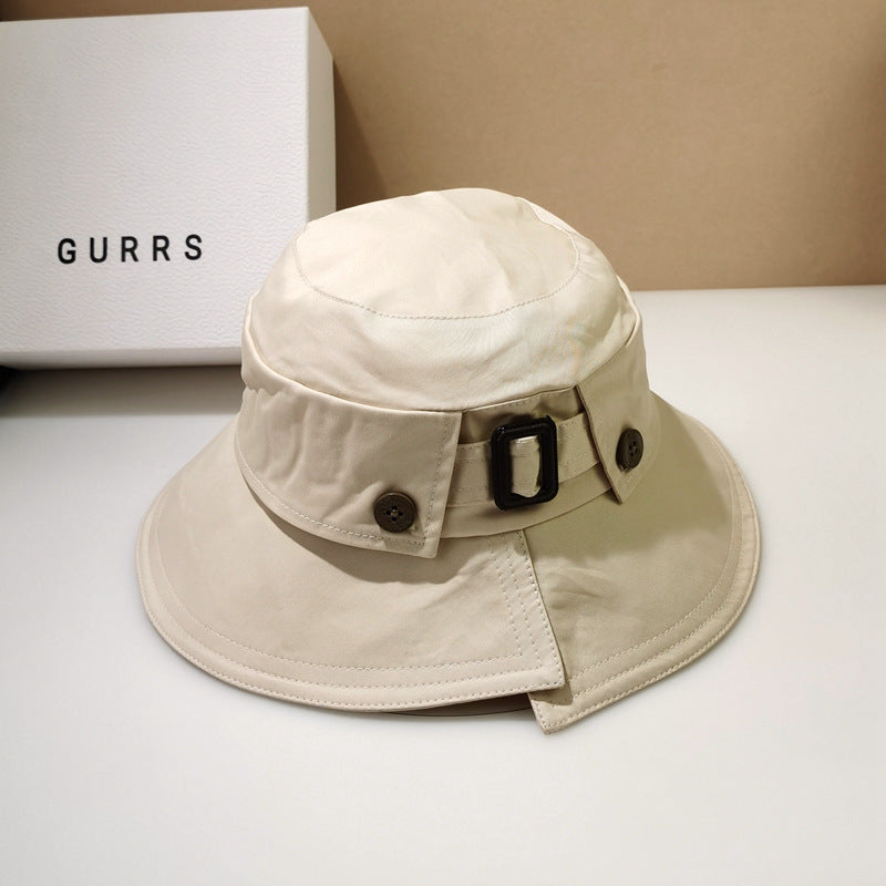 All Matching Japanese Style Streetwear Retro Sun Hat That Flatters The Face For Fall And Winter — packaging