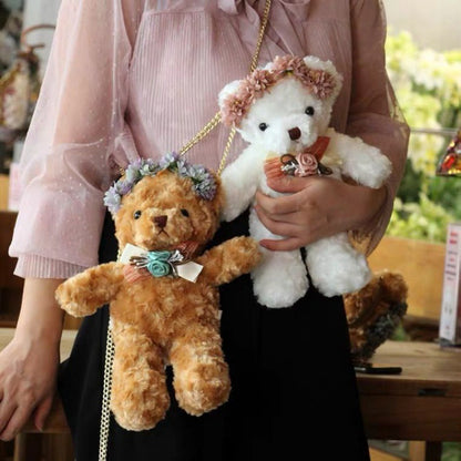 Lolita Lolita Lace Bear Bag Cute Plush Bag | Magic Stories
