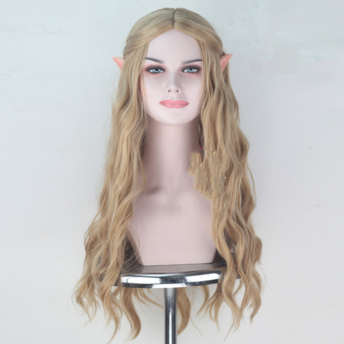 Hobbit Wig Elf Queen Kellantril With Ears Cosplay Anime Wigs — packaging
