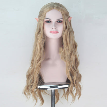 Hobbit Wig Elf Queen Kellantril With Ears Cosplay Anime Wigs — packaging